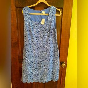 Elegant JCREW dress size 12 new with tag.